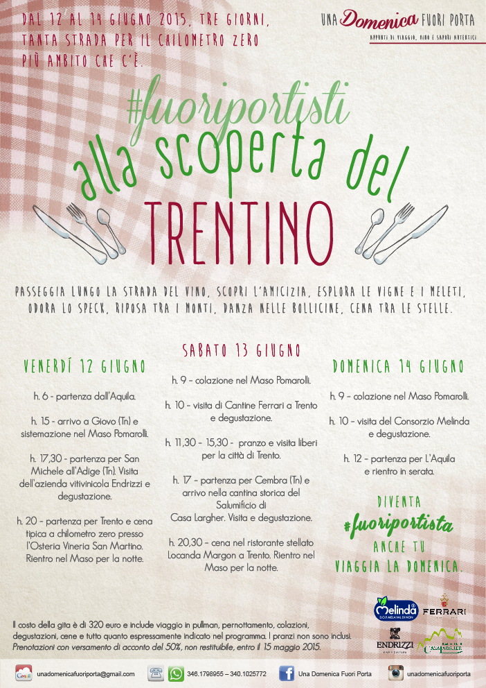 domenica fuori porta trentino