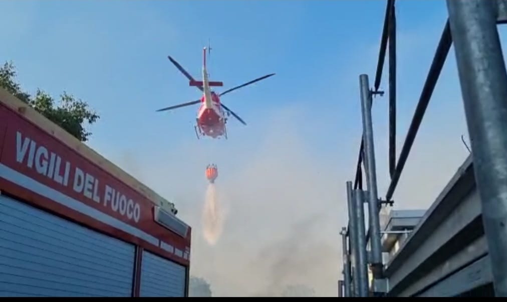 elicottero vigili
