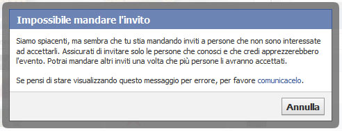 facebook inviti