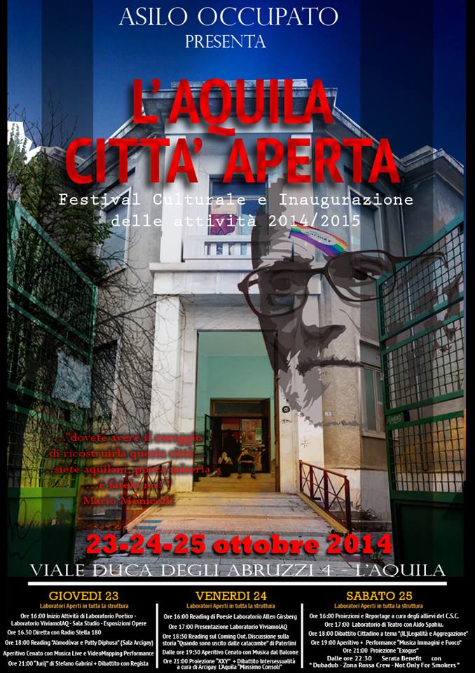 locandina festival asilo