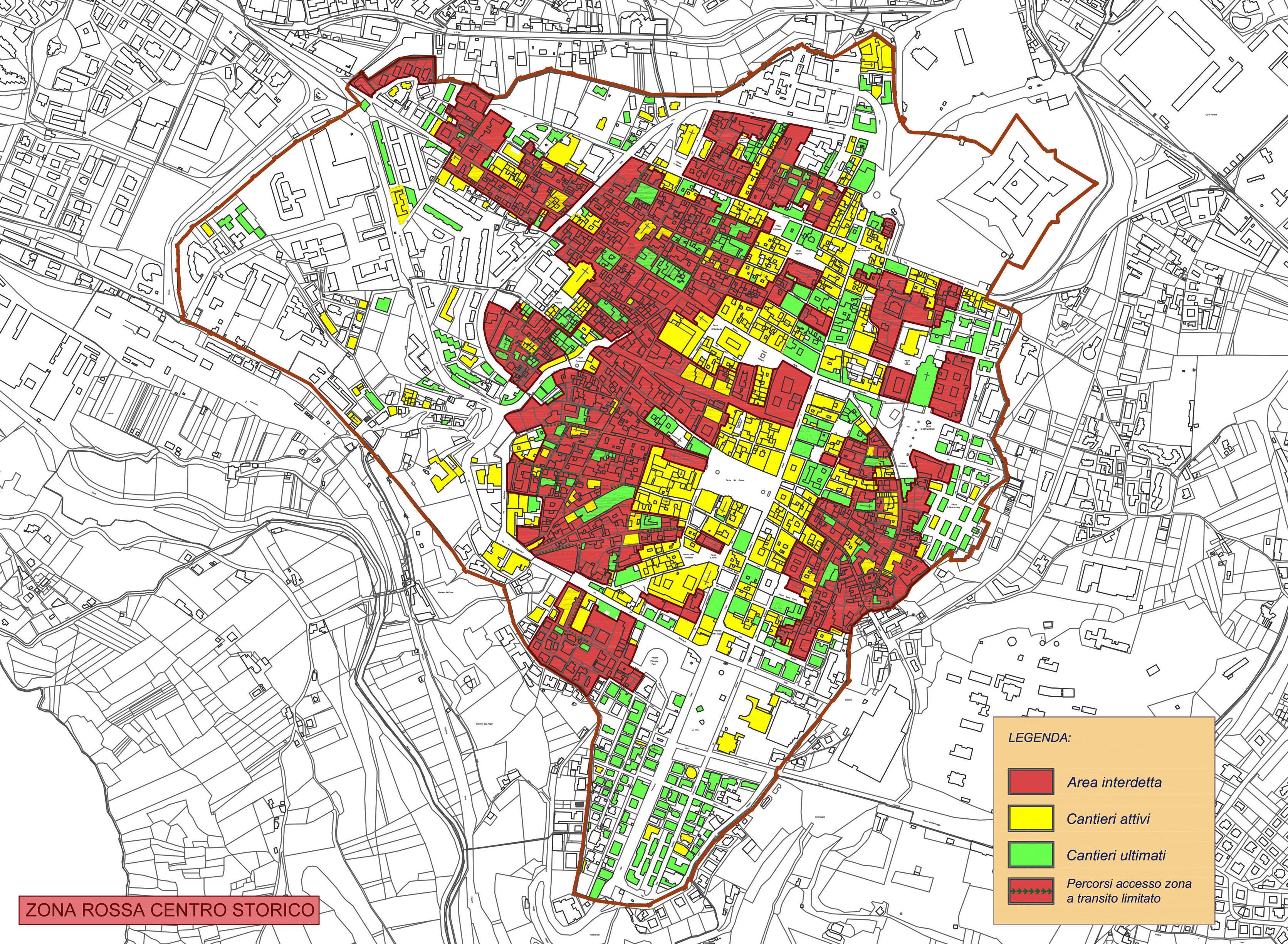 zona rossa agosto 2017